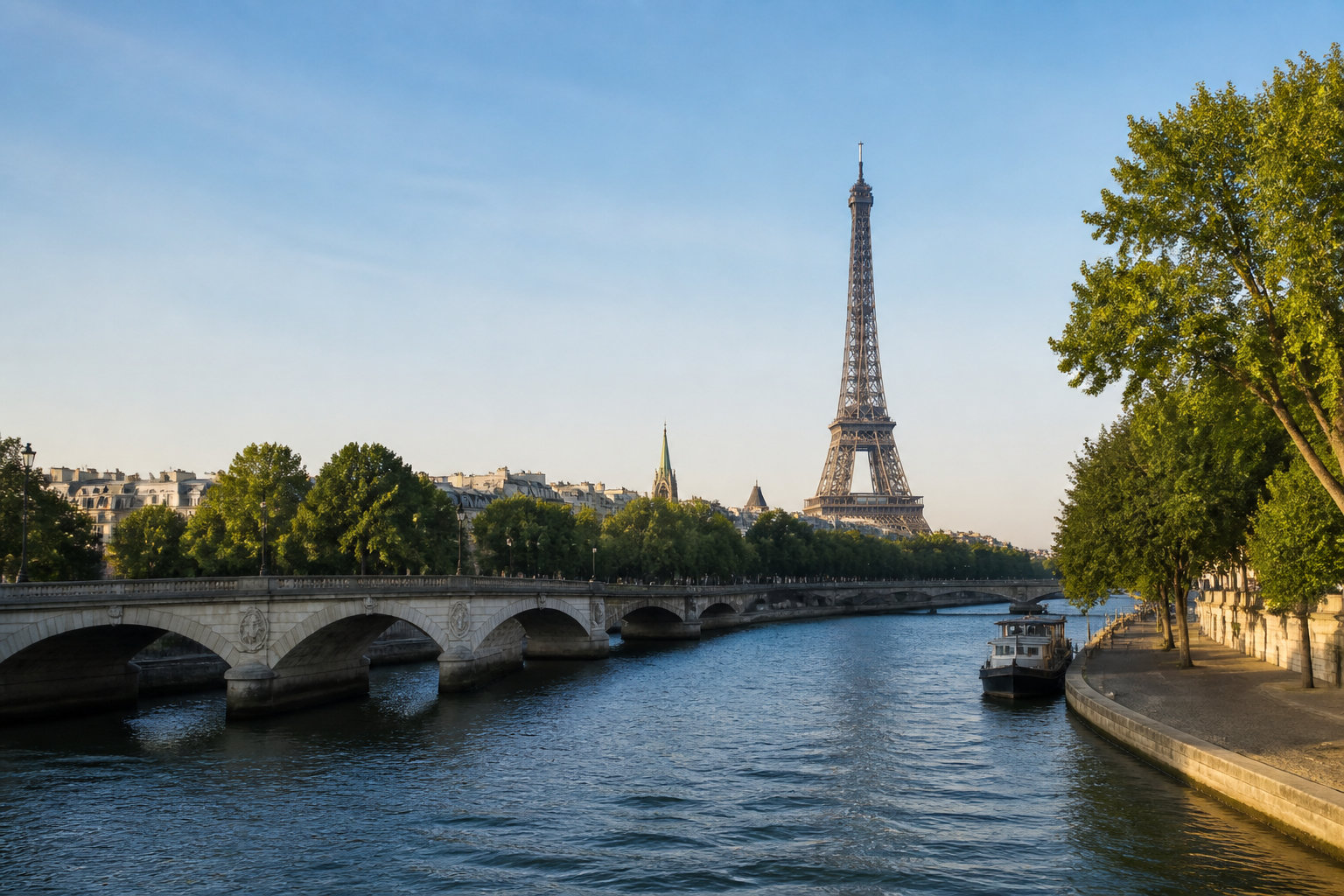 Vue de Paris utilisée comme illustration éditoriale