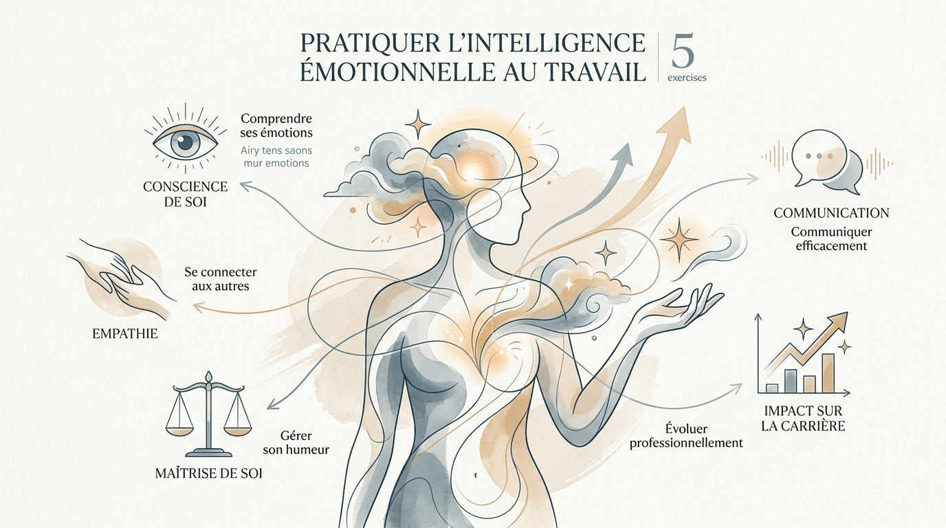 Infographie intelligence émotionnelle
