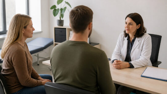 Consultation avec le médecin du travail pour préparer la reprise